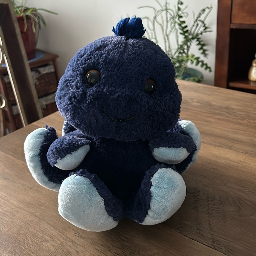 Beautiful Aurora Blue Octopus Fuzzy 10" Plush 2017